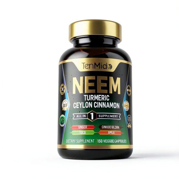 Neem Leaf Supplement by Tenmido for Women and Men-1