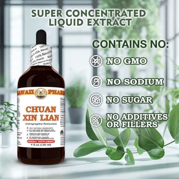 Chuan Xin Lian Extract Immune Support Hawaii Pharm Herbal-3