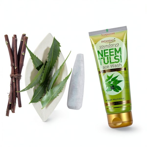 Neem Tulsi Herbal Powder 100g Natural Ayurvedic-4