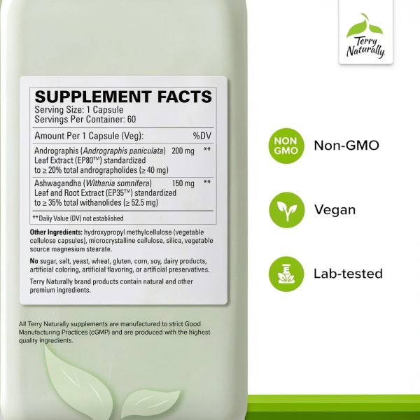 Ashwagandha Andrographis Supplement Immune Energy Support-1