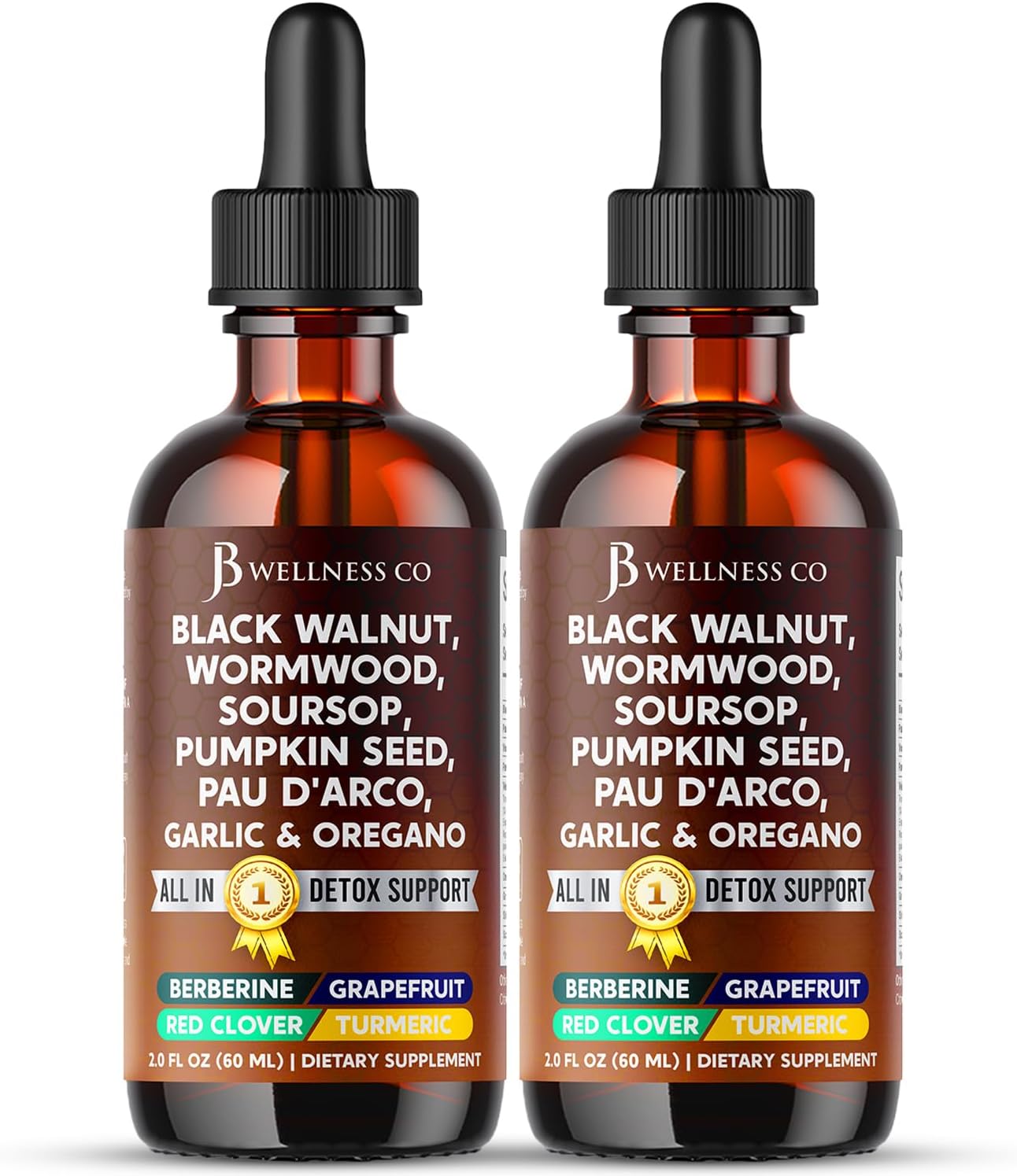 Wormwood supplement bottle