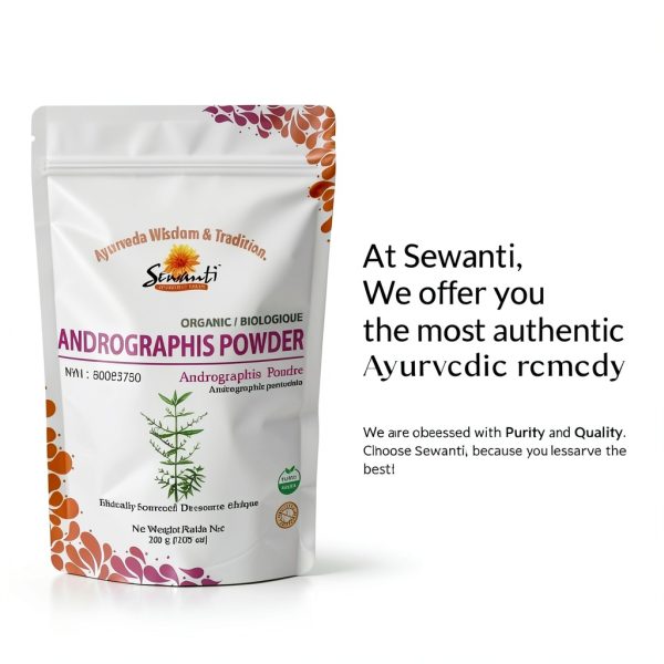 Andrographis Capsules Sewanti Organic Supplement-6