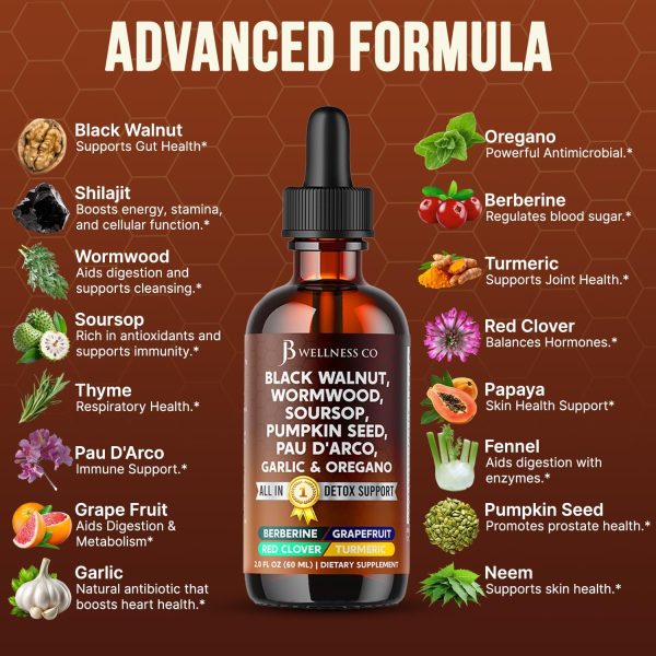 JB Wellness Co Wormwood Supplement for Gut Health-3