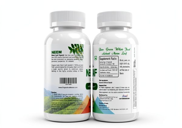Organic Aura Neem Capsules for Immune Support-1