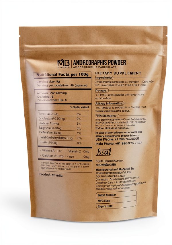 Andrographis Paniculata King of Bitters Herbal Supplement-1