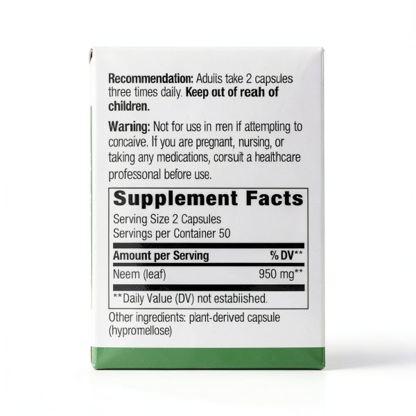 Neem Leaf Supplement by Nature's Way Health and Wellness-4
