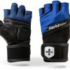 Harbinger Training Grip Wristwrap 3.0 Blue Medium-0