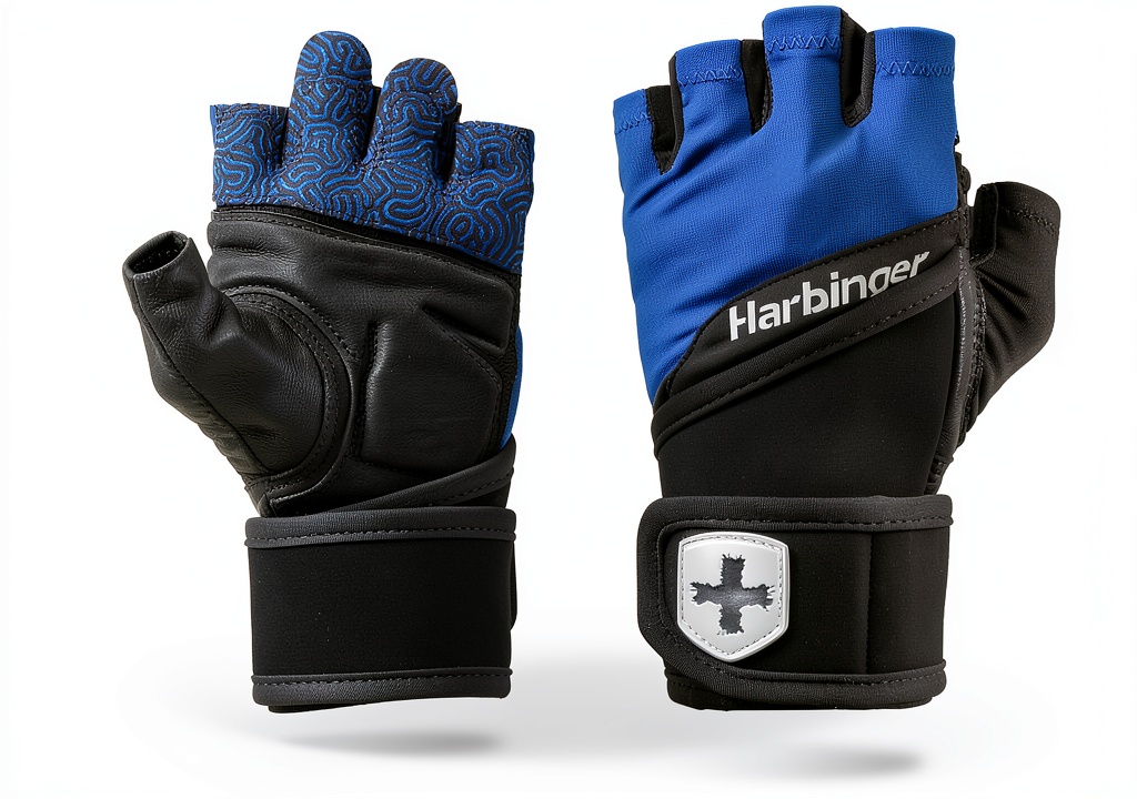 Harbinger Training Grip Wristwrap 3.0 in action