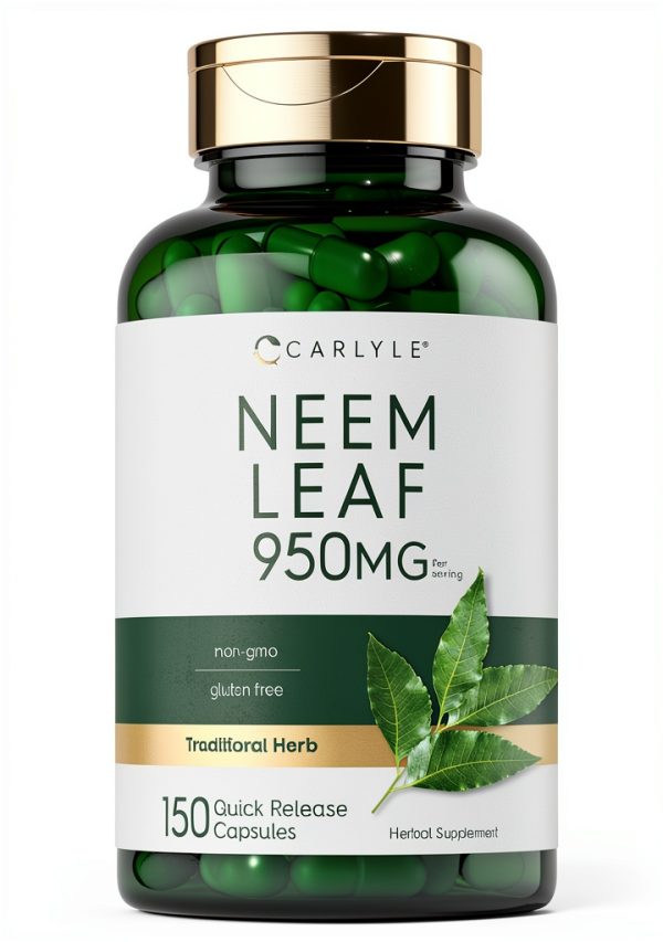 Neem Leaf Supplements by Carlyle-0