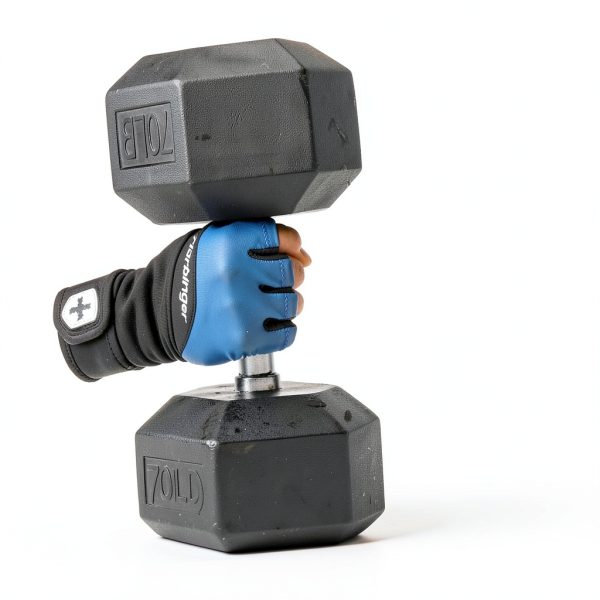 Harbinger Training Grip Wristwrap 3.0 Blue Medium-2