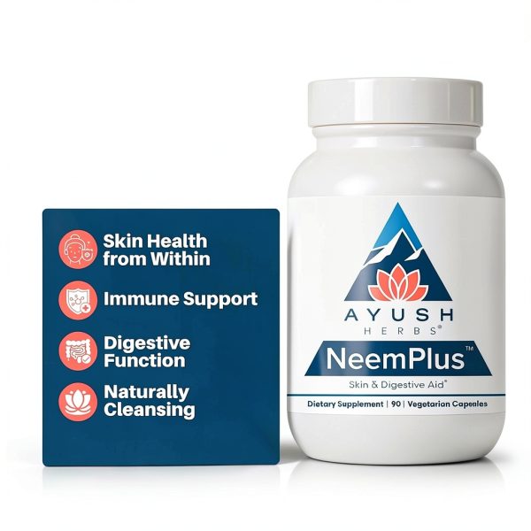 Neem Plus Supplement Ayush Herbs Skin Immune-1