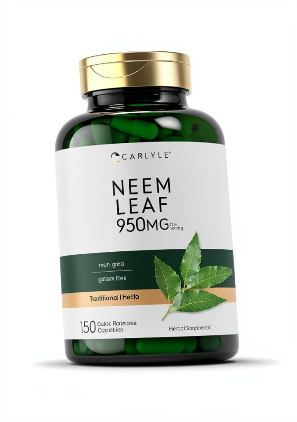 Neem Leaf Supplements by Carlyle-4