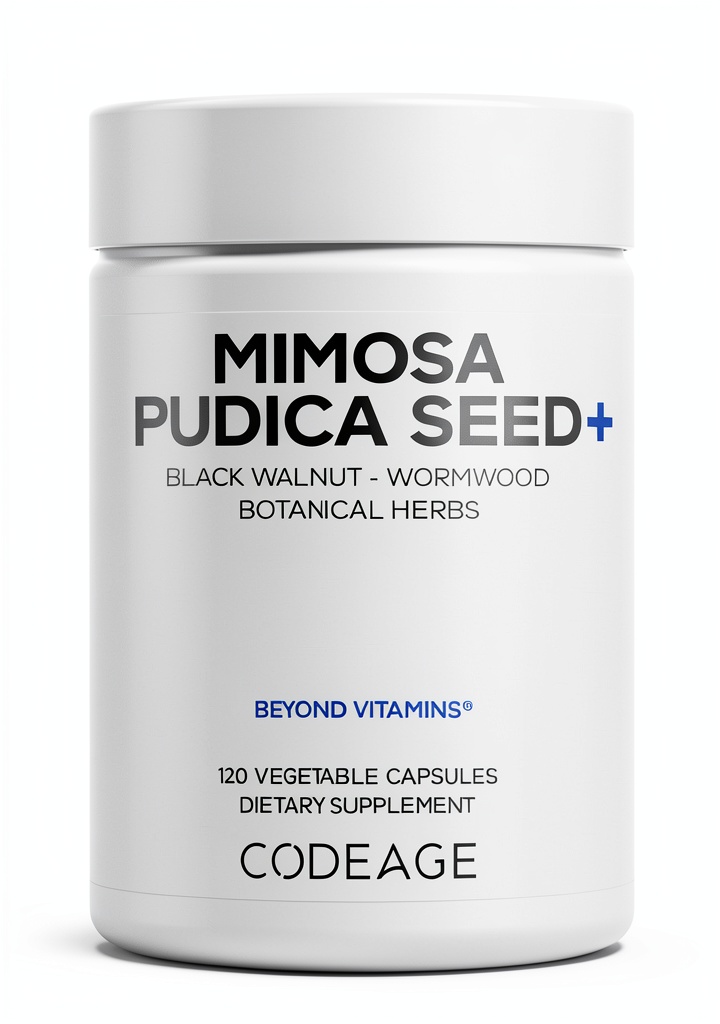 Codeage Mimosa Pudica Seed supplement packaging
