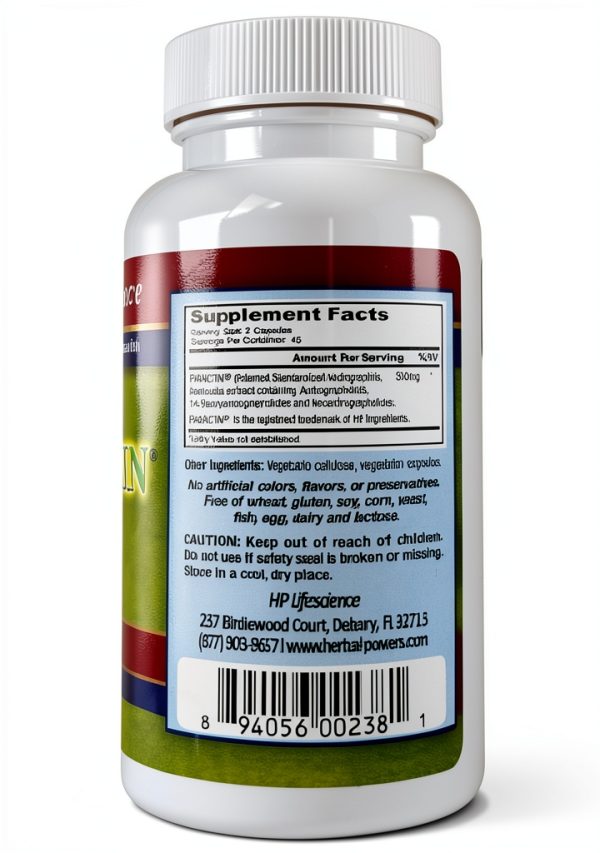ParActin Andrographis Paniculata Natural Supplement 150mg-2