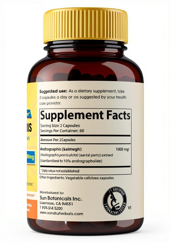 Sandhu Herbals Andrographis Paniculata Kalmegh Immune-1