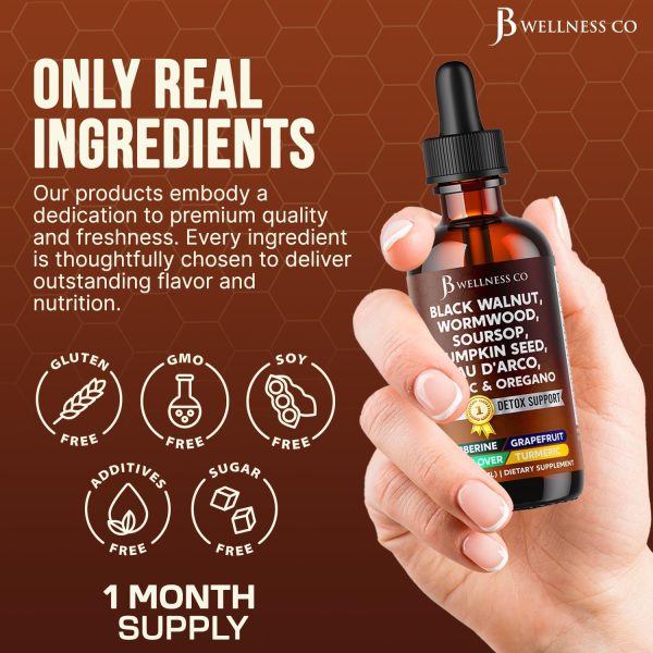 JB Wellness Co Wormwood Supplement for Gut Health-4