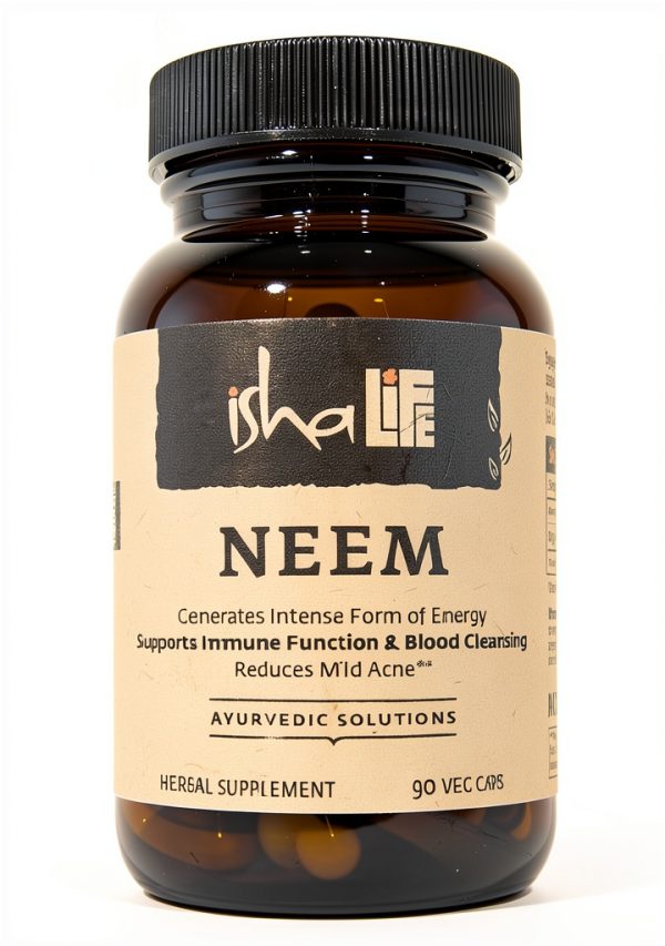 Neem Supplement Energy Support by AyurHealth-0