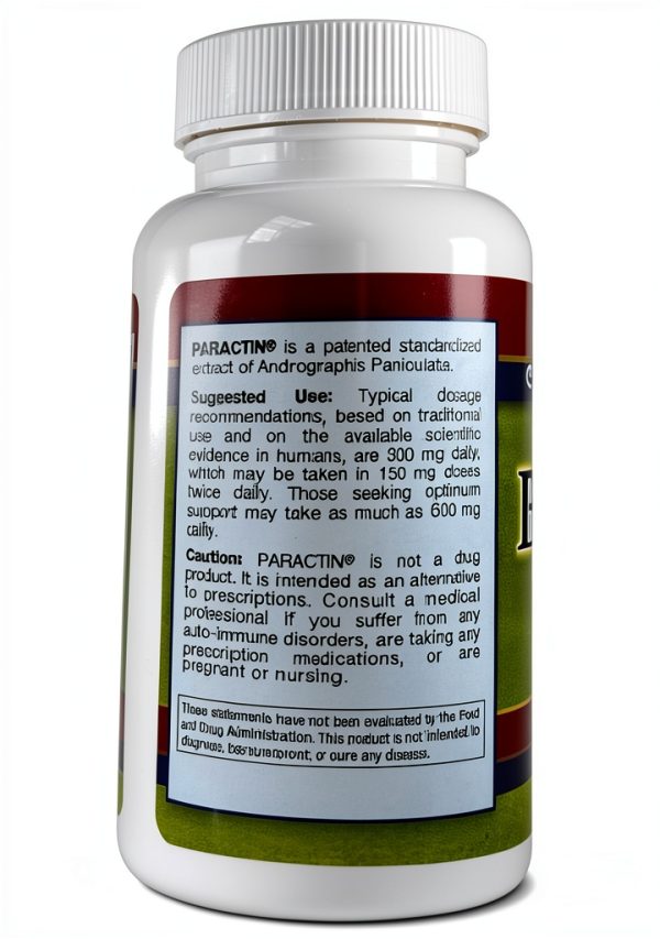 ParActin Andrographis Paniculata Natural Supplement 150mg-3