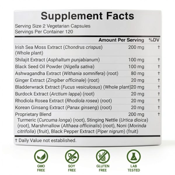 Irish Sea Moss Complex 14-in-1 Supplement-1