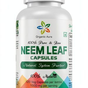 Organic Aura Neem Capsules for Immune Support-0