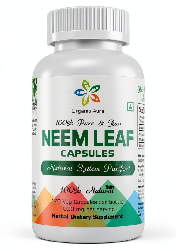 Organic Aura Neem Capsules for Immune Support-0