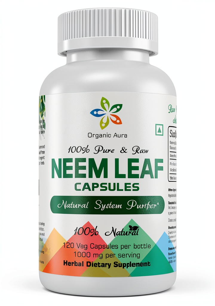 'Organic Neem leaves'