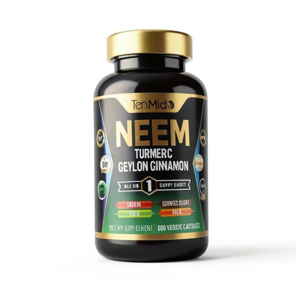 Neem Leaf Supplement by Tenmido for Women and Men-5