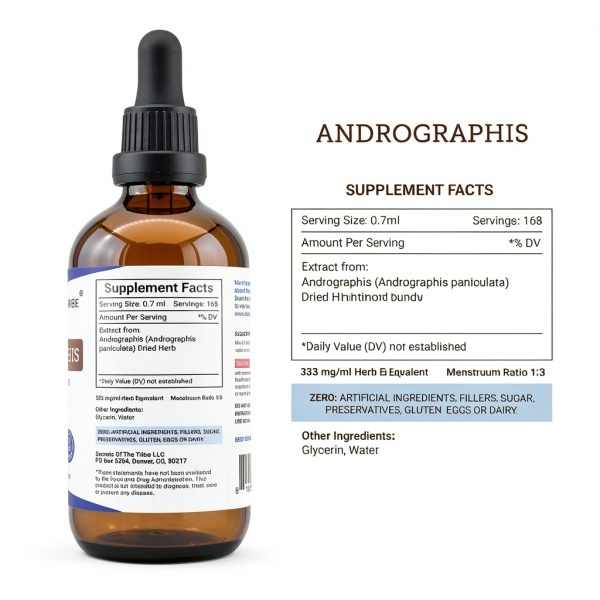 Andrographis Paniculata Supplement Secrets of the Tribe-3