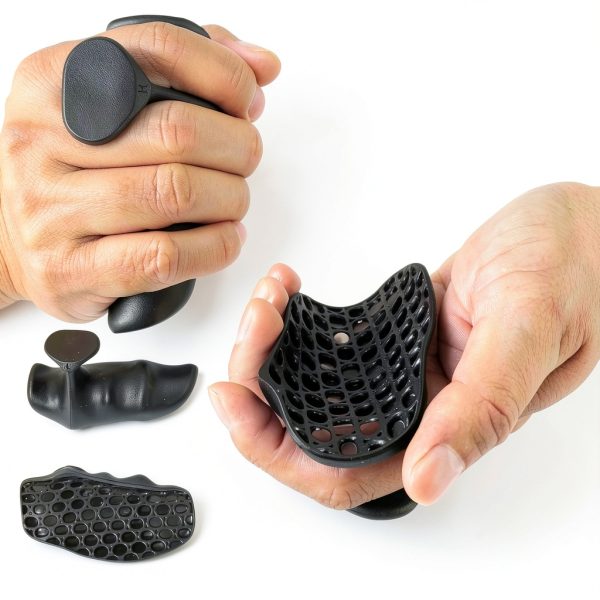 Krotour Rubber Gym Grips for Men and Women-1