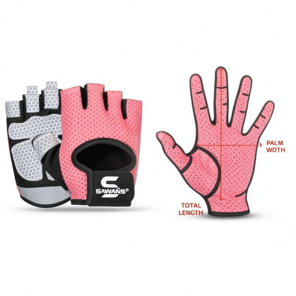 SAWANS Weightlifting Gloves Microfiber Grip-5