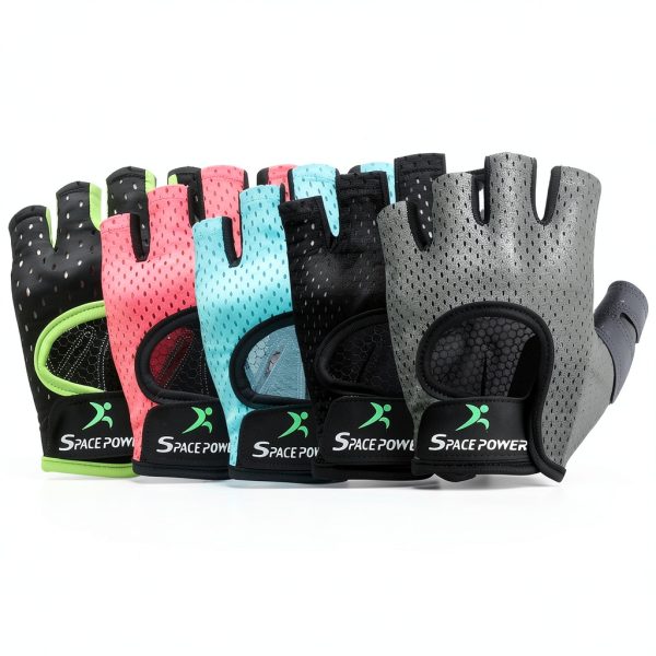 Weight Lifting Gloves spacepower Silicone Unisex-4