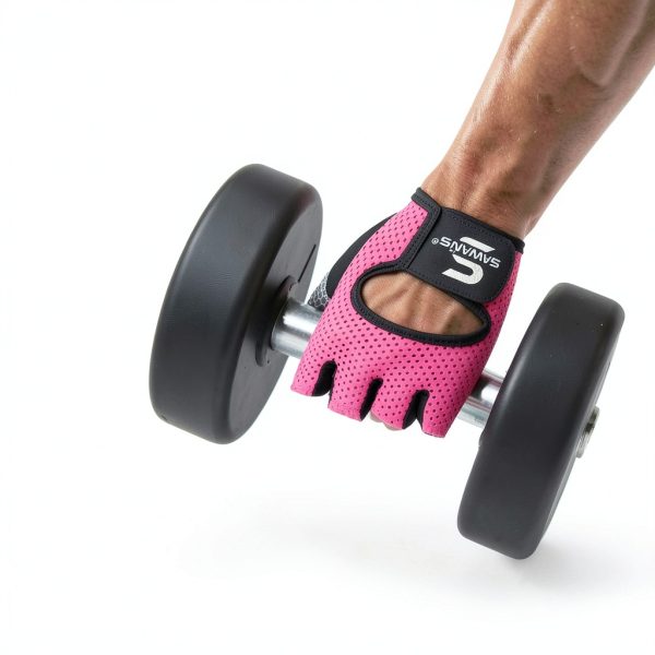SAWANS Weightlifting Gloves Microfiber Grip-4