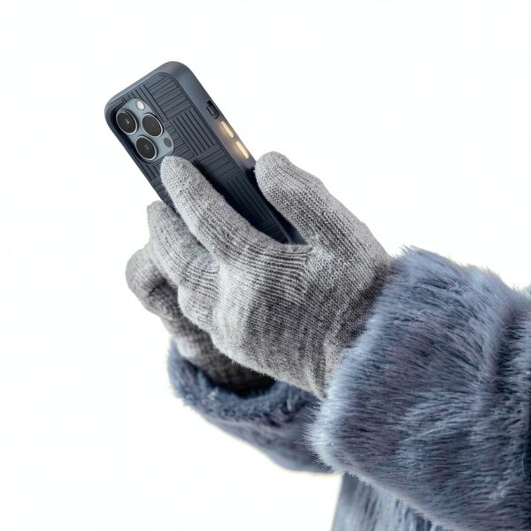 Dark Gray GripTrak Phone Grip for Women-3
