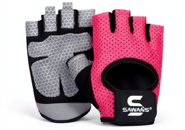 SAWANS Weightlifting Gloves Microfiber Grip-0