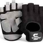 SAWANS Weightlifting Gloves Microfiber Grip-0