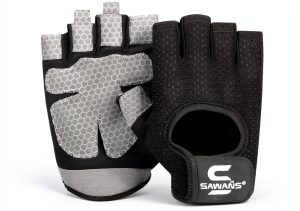 SAWANS Weightlifting Gloves Microfiber Grip-0