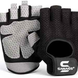 SAWANS Weightlifting Gloves Microfiber Grip-0