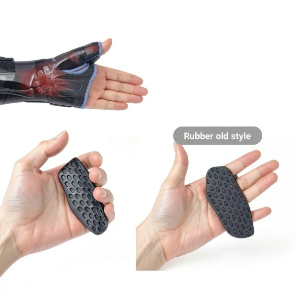 Yaoerlingjiu Silicone Workout Grip Gloves Black Ergonomic Extra Grip-6