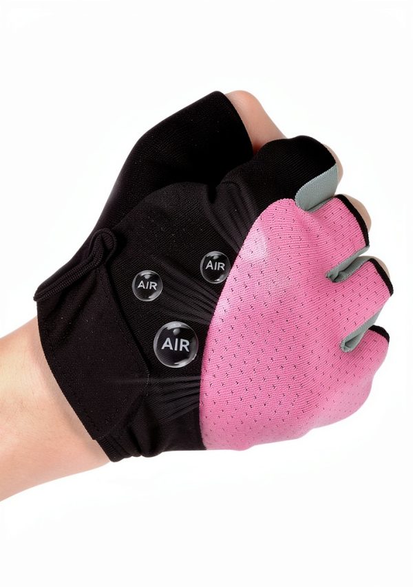 SUNNEX Gym Gloves Fingerless Nylon Workout Multi-Color Sizes-5