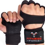 Fitness Force Workout Gloves Neoprene Wrist Wraps Unisex-0