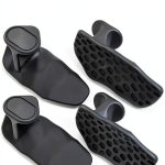 Yaoerlingjiu Silicone Workout Grip Gloves Black Ergonomic Extra Grip-0