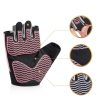SUNNEX Gym Gloves Fingerless Nylon Workout Multi-Color Sizes-1