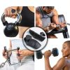 Non-slip fitness grips Jopplim Silicone Hand Grips Black One Size-2