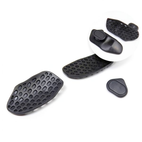 Non-slip fitness grips Jopplim Silicone Hand Grips Black One Size-1
