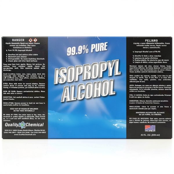 Isopropyl Alcohol Quality Chemical Premium 99.9 Percent Pure 128 Fl Oz-2