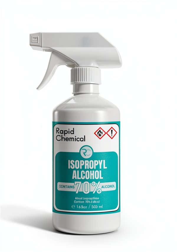 RAPID PROTECTANT 70% Isopropyl Alcohol Spray - USP Grade - 17 Fl Oz - Rubbing Alcohol Spray Bottle 70%-1