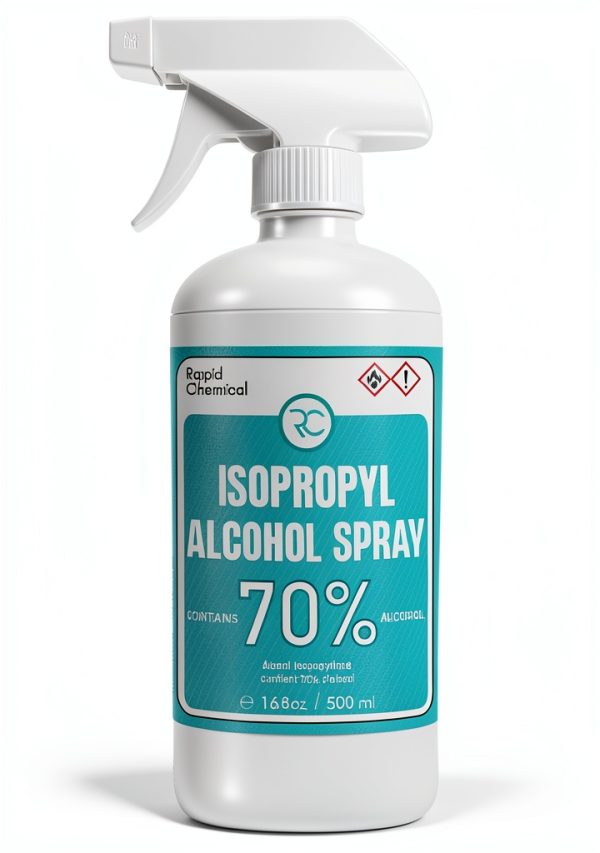 RAPID PROTECTANT 70% Isopropyl Alcohol Spray - USP Grade - 17 Fl Oz - Rubbing Alcohol Spray Bottle 70%-0