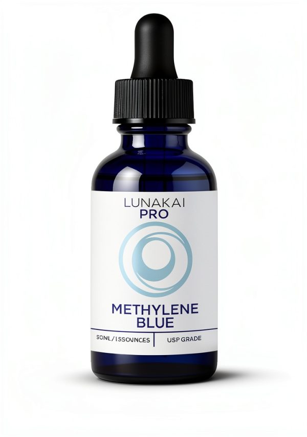Methylene Blue Lunakai PRO 1% USP Grade Drops USA Made Cognitive Focus-1